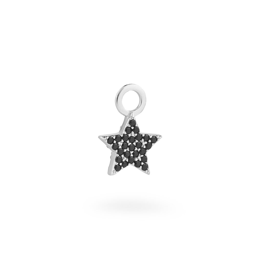 Signature Star Pendant Black