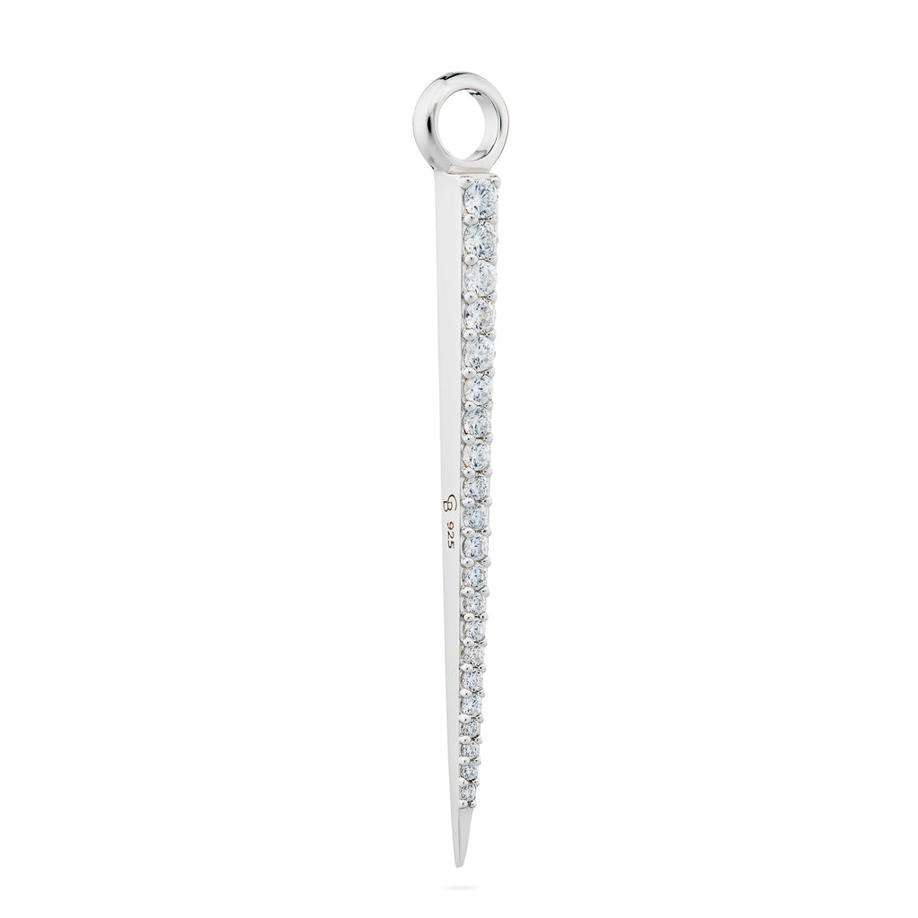 Signature Spike Pendant Rock Crystal - Charlotte Bonde Sthlm