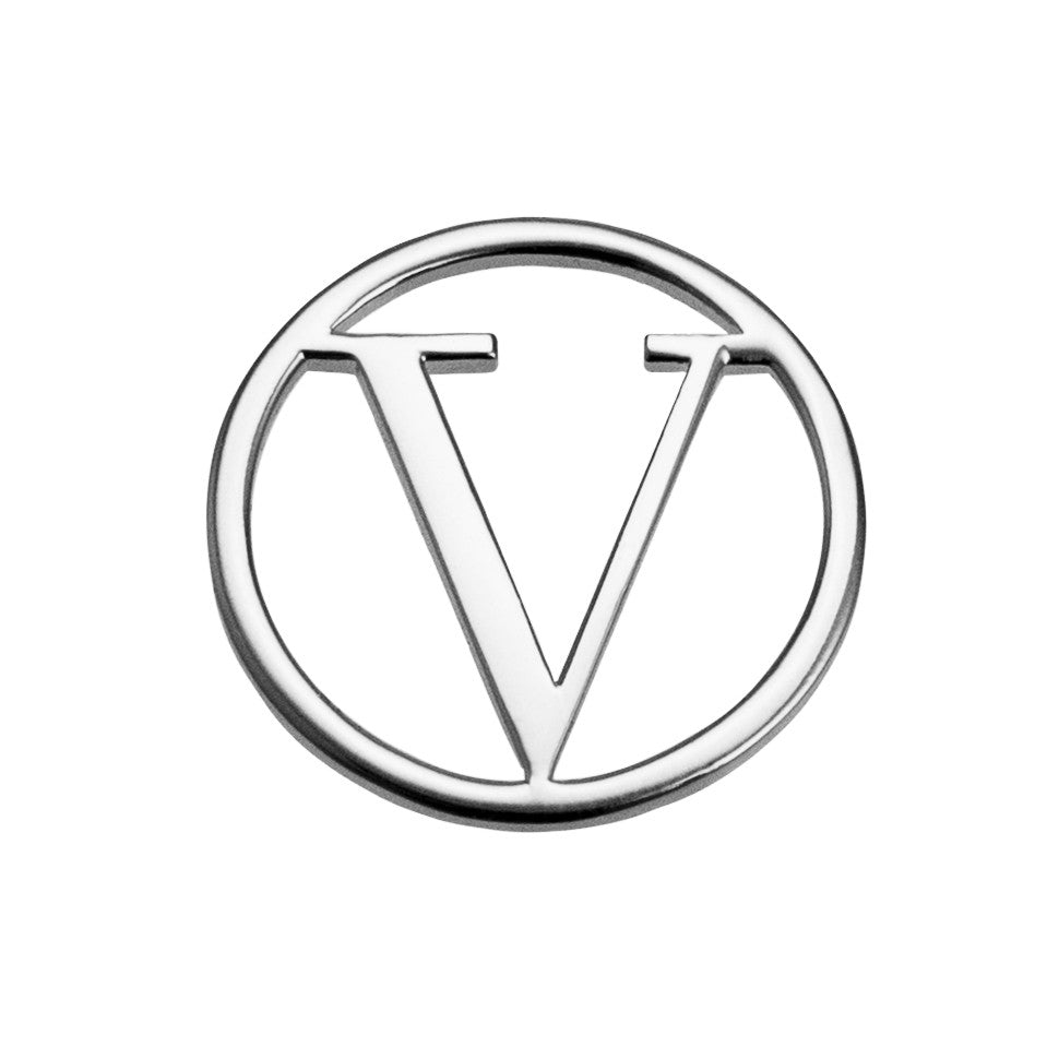 Geometrical Letter Pendant V - Charlotte Bonde Sthlm