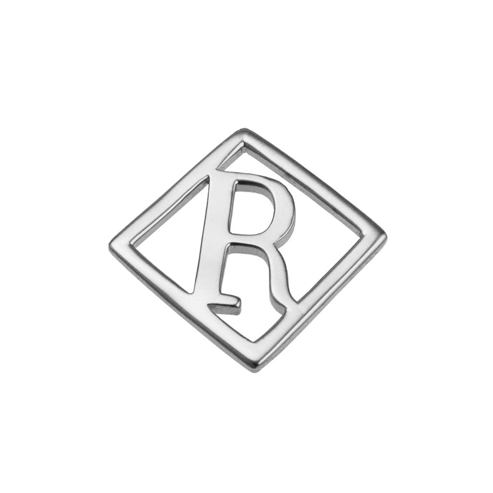 Geometrical Letter Pendant R - Charlotte Bonde Sthlm