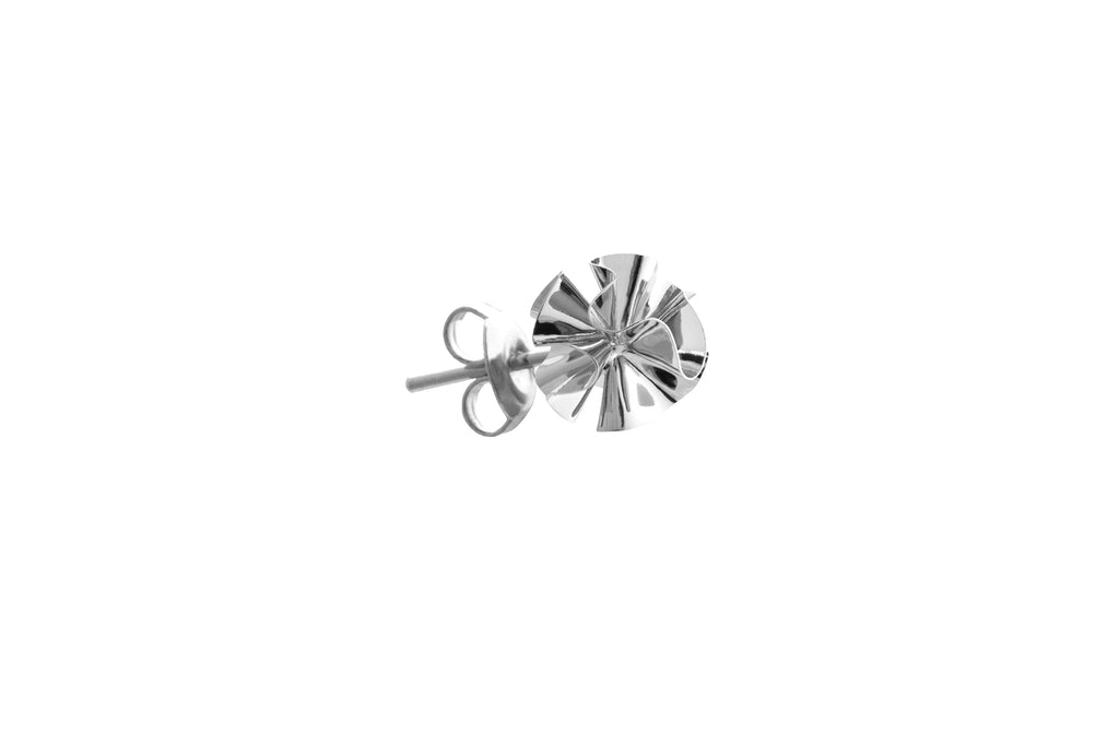 Hedvig Deco Petite Studs Silver Plated - Charlotte Bonde Sthlm