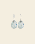 Paulina Just Perfect Earrings Aqua Green Silver