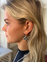 Hedvig Deco Hoops Silver