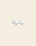 Signature Petite Heart Studs - Charlotte Bonde Sthlm