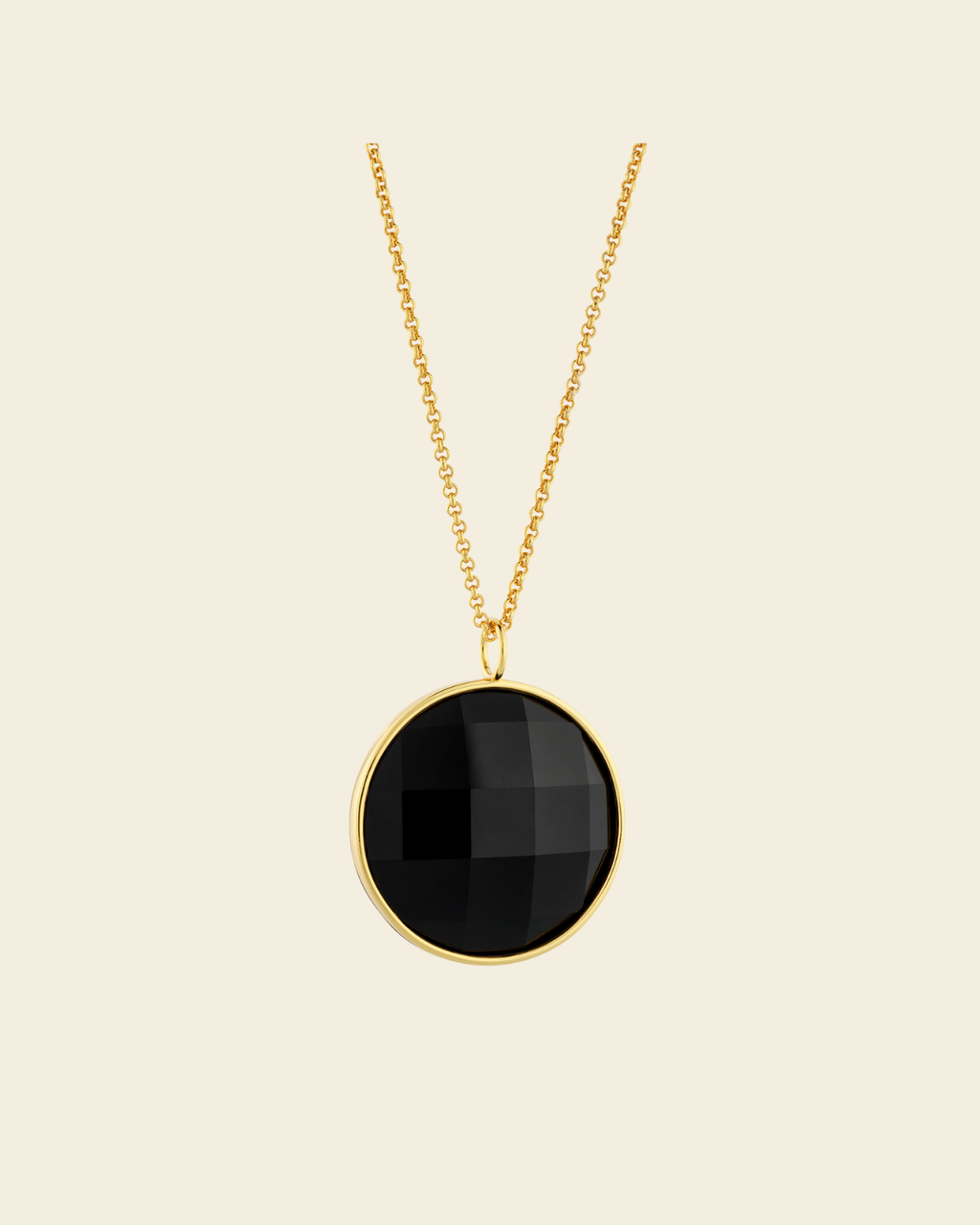 Paulina Vanity Necklace Black
