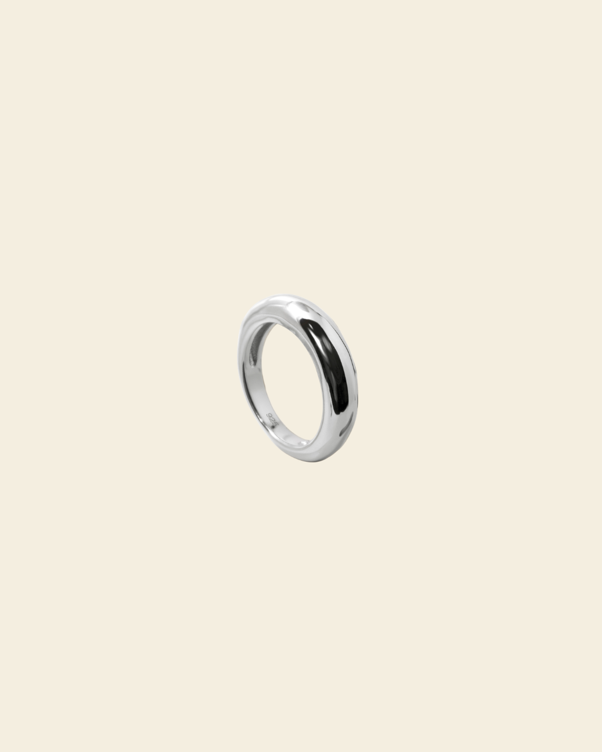 Timeless Chunky Ring Silver