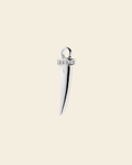 Signature Horn Pendant Rock Crystal Silver - Charlotte Bonde Sthlm