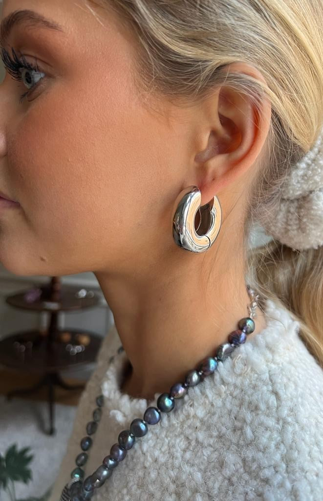 Timeless Chunky Vanity Hoops - Charlotte Bonde Sthlm