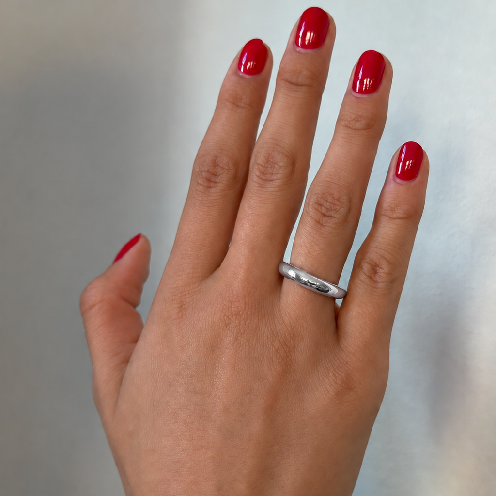 Timeless Chunky Ring Silver - Charlotte Bonde Sthlm