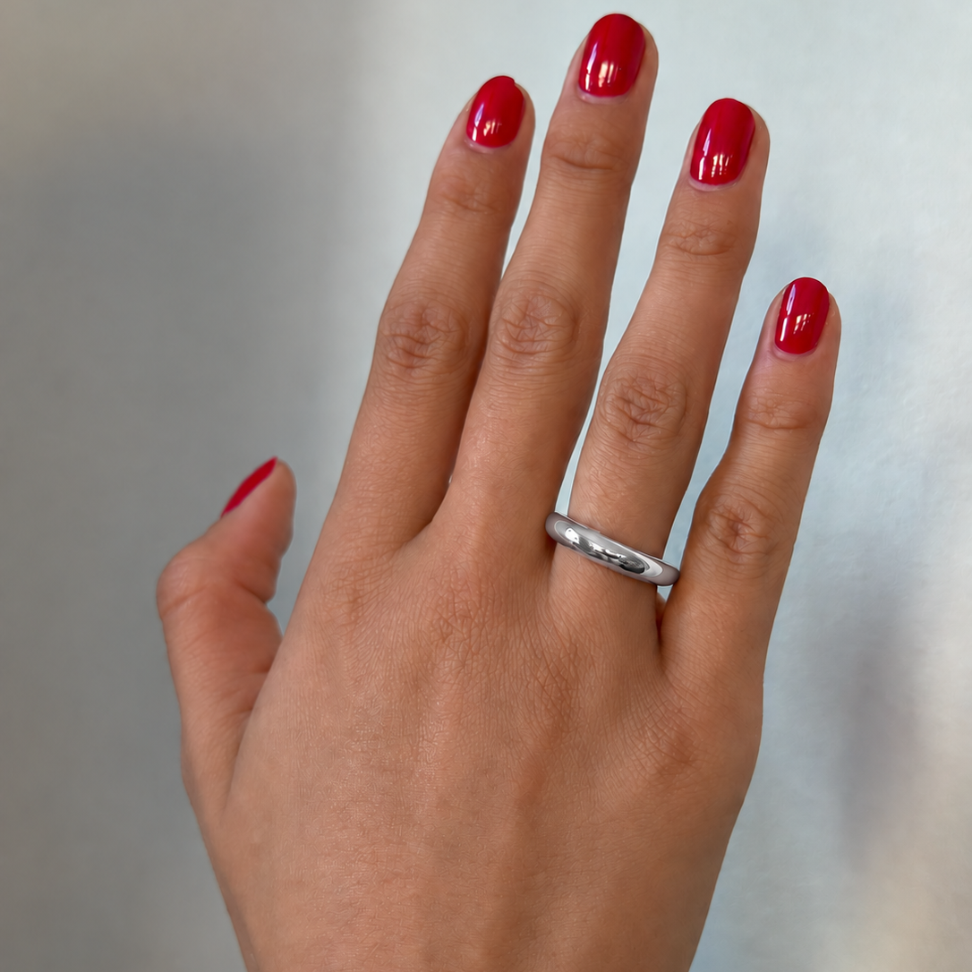Timeless Chunky Ring Silver