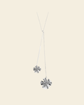 Hedvig Deco Y Necklace Silver