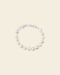 Signature Vanity White Pearl Bracelet