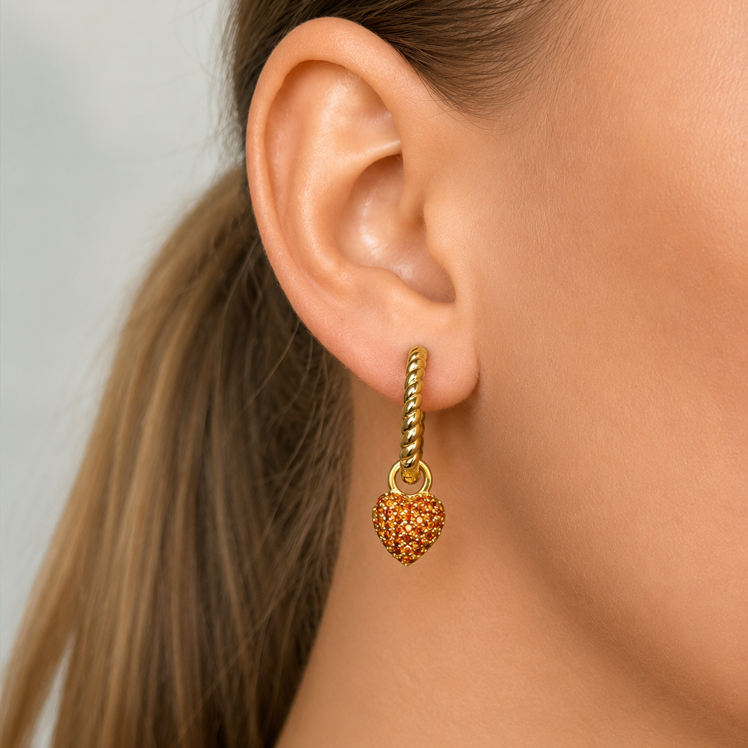 Timeless Spin Hoops Gold - Charlotte Bonde Sthlm