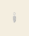 Signature Boho Feather Pendant Rock Crystal - Charlotte Bonde Sthlm