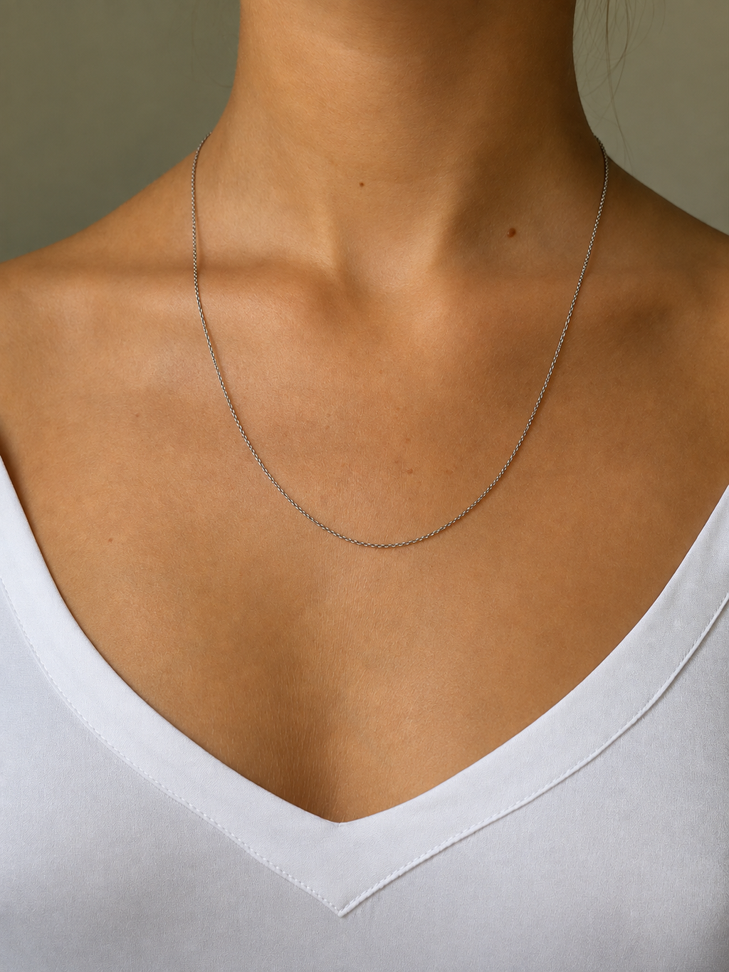 Signature Stack Chain Silver 55 cm