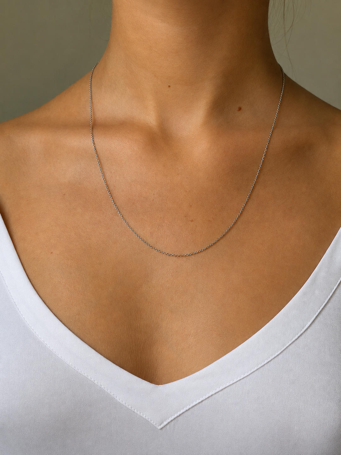 Signature Stack Chain Silver 55 cm
