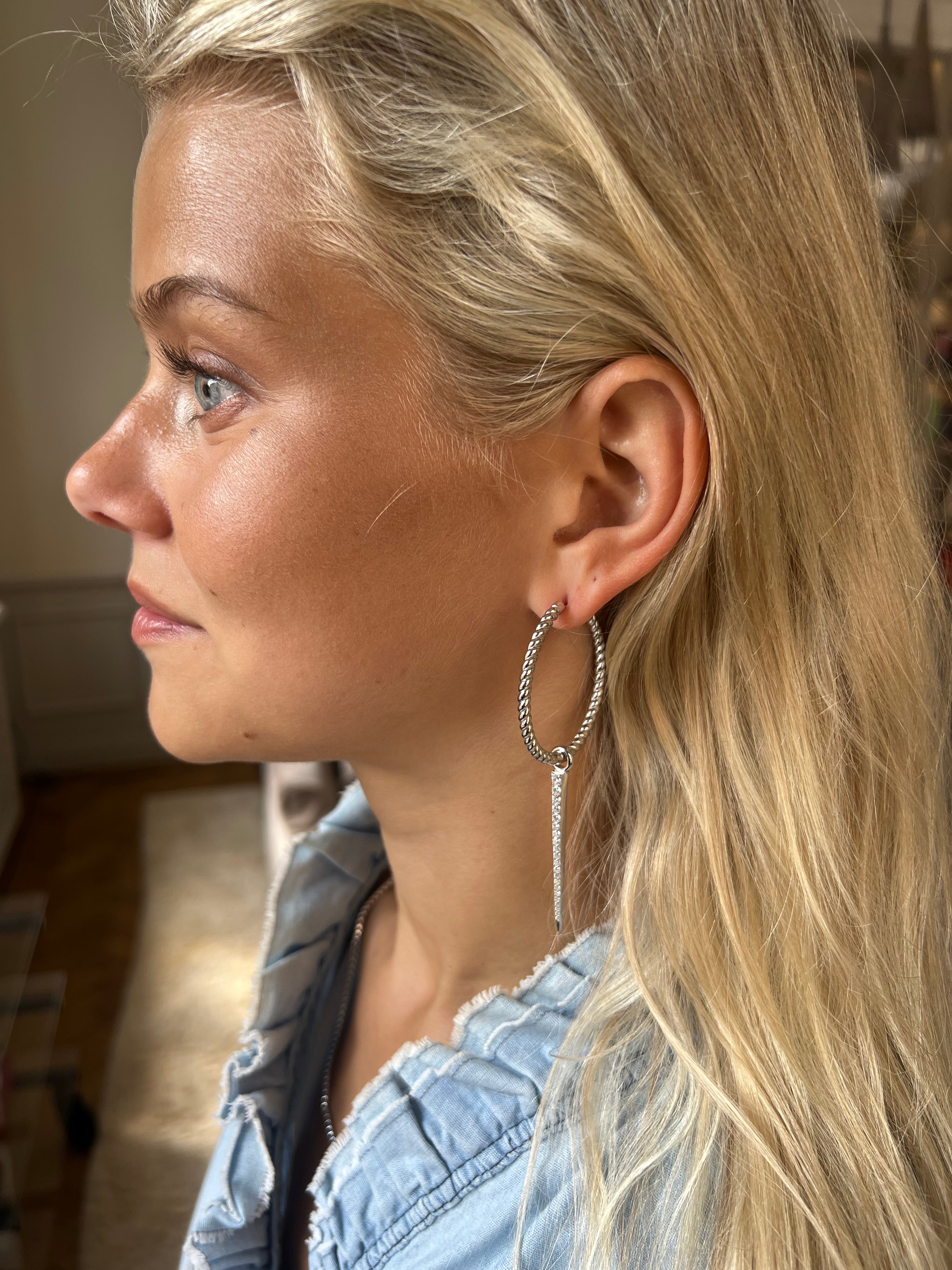 Signature Spike Pendant Rock Crystal - Charlotte Bonde Sthlm