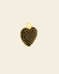 Signature Eternal Heart Pendant Black Spinel