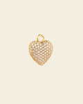 Signature Eternal Heart Pendant Rock Crystal