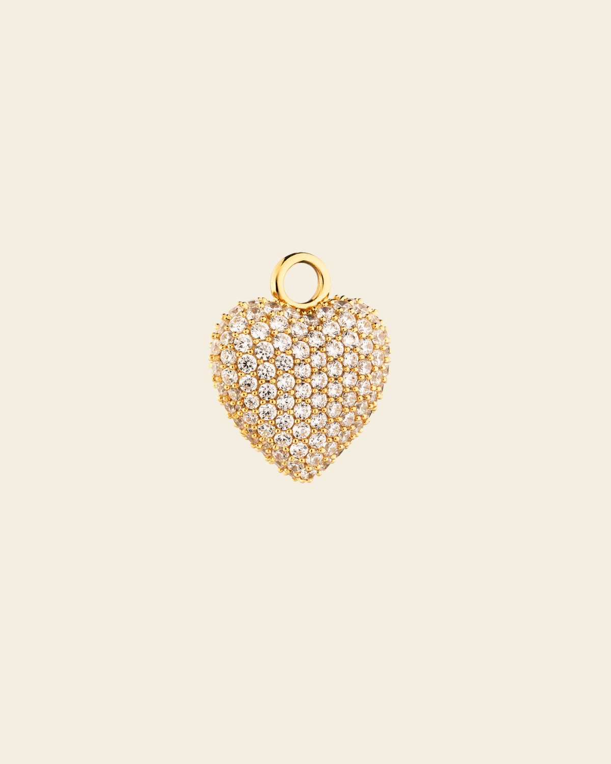 Signature Eternal Heart Pendant Rock Crystal