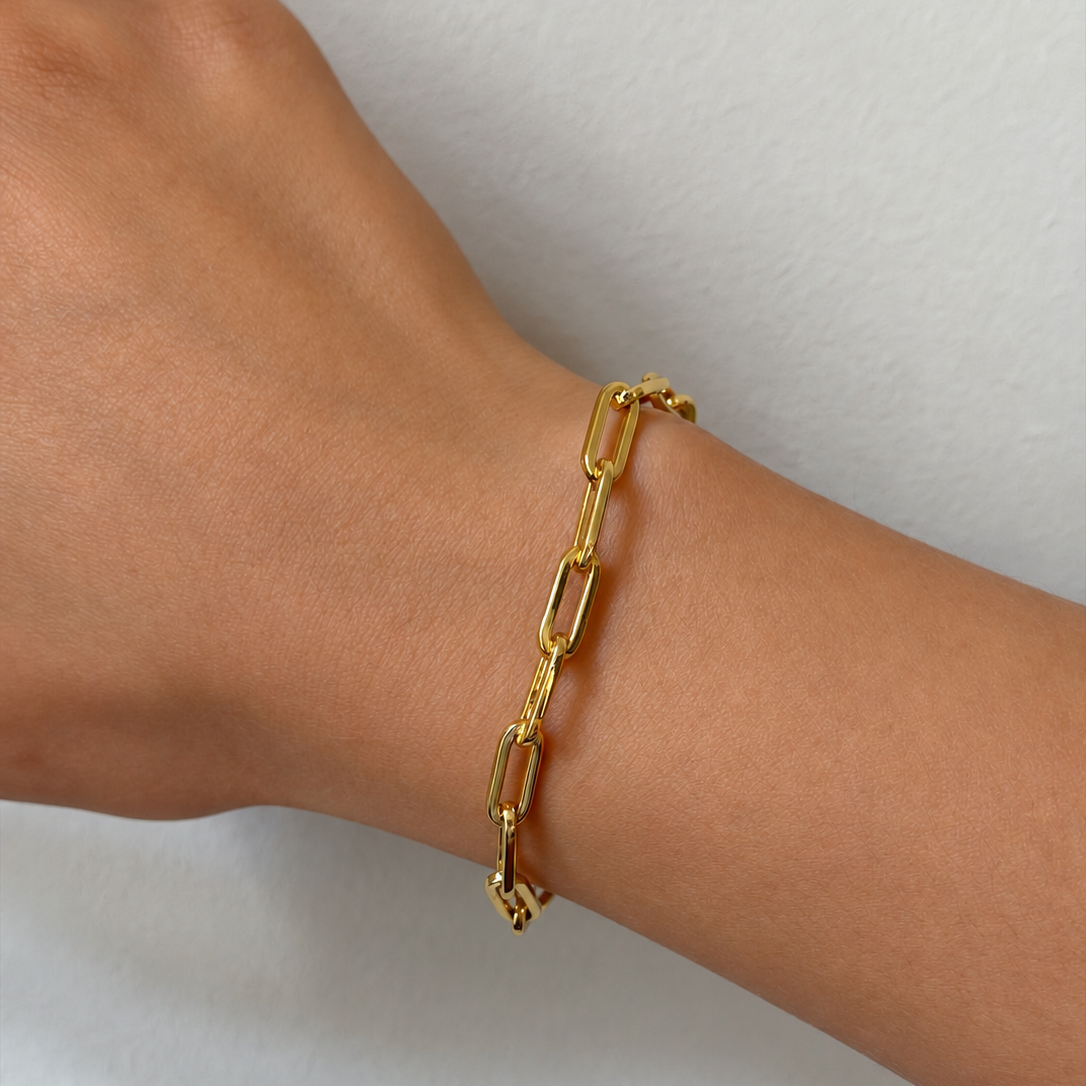 Timeless Chunky Chain Bracelet Gold