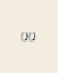 Timeless Tiny Hoops Rock Crystal - Charlotte Bonde Sthlm