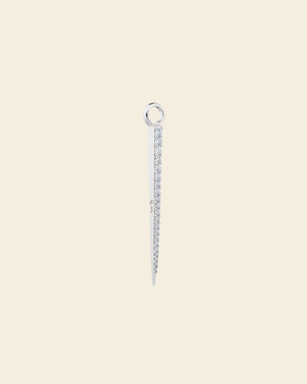 Signature Spike Pendant Rock Crystal