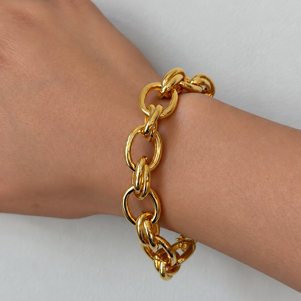 Timeless Chain Bracelet Gold - Charlotte Bonde Sthlm