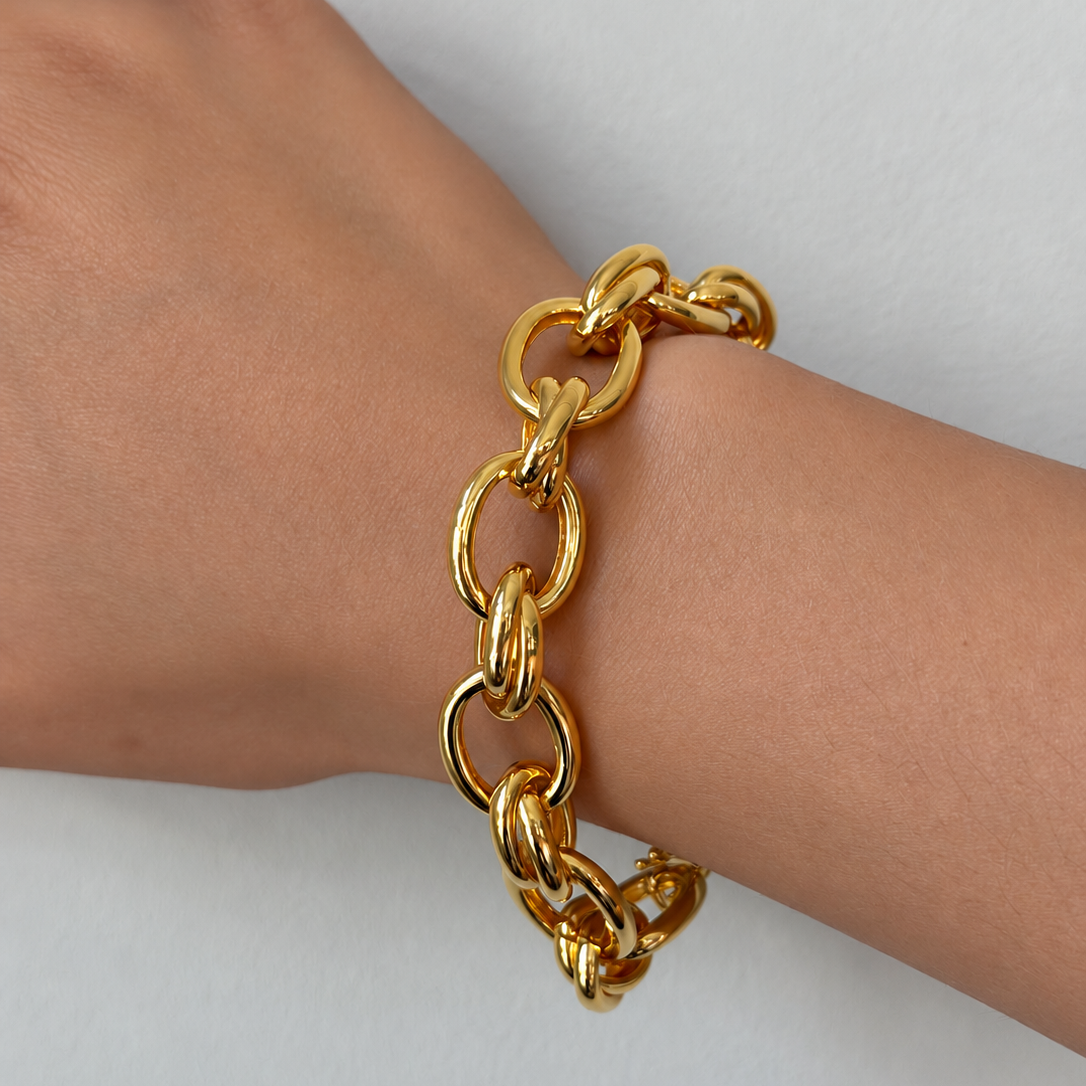 Timeless Chain Bracelet Gold - Charlotte Bonde Sthlm