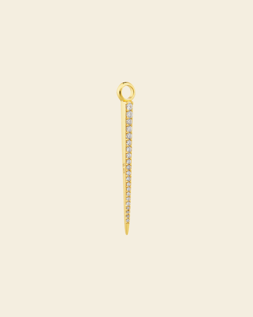 Signature Spike Pendant Rock Crystal