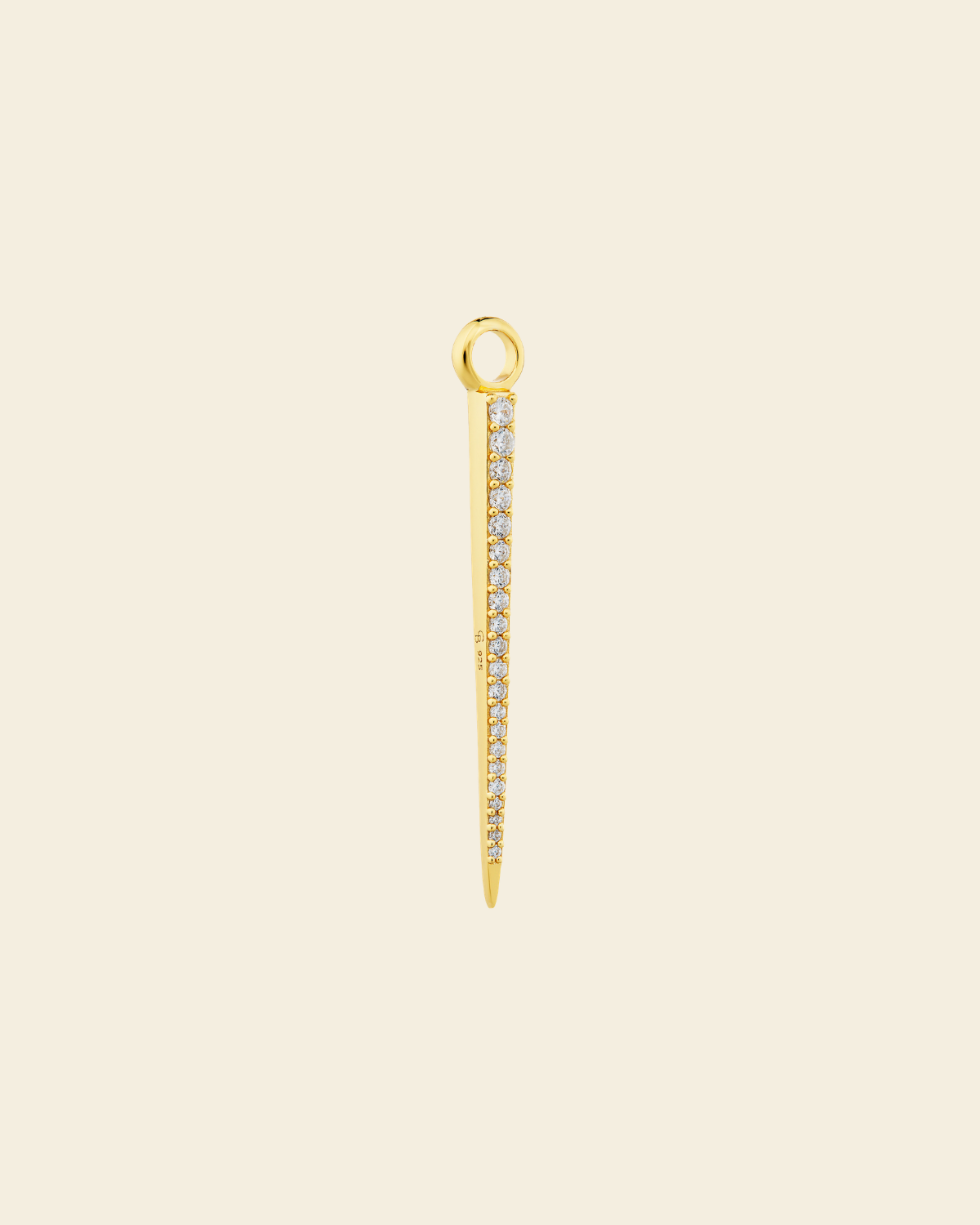 Signature Spike Pendant Rock Crystal