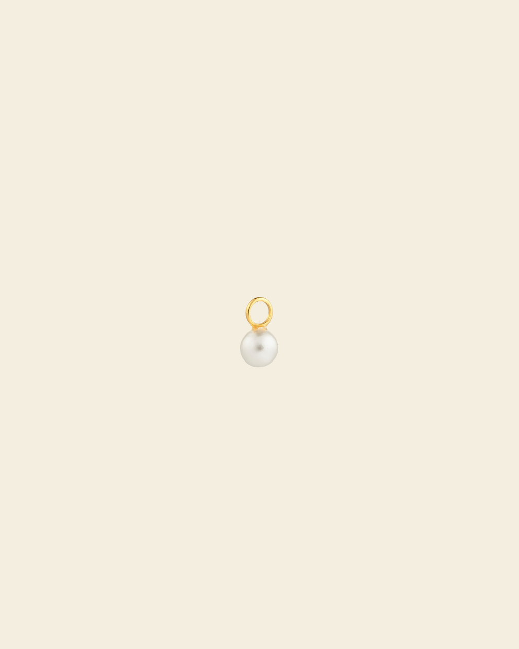 Signature Petite White Pearl Pendant