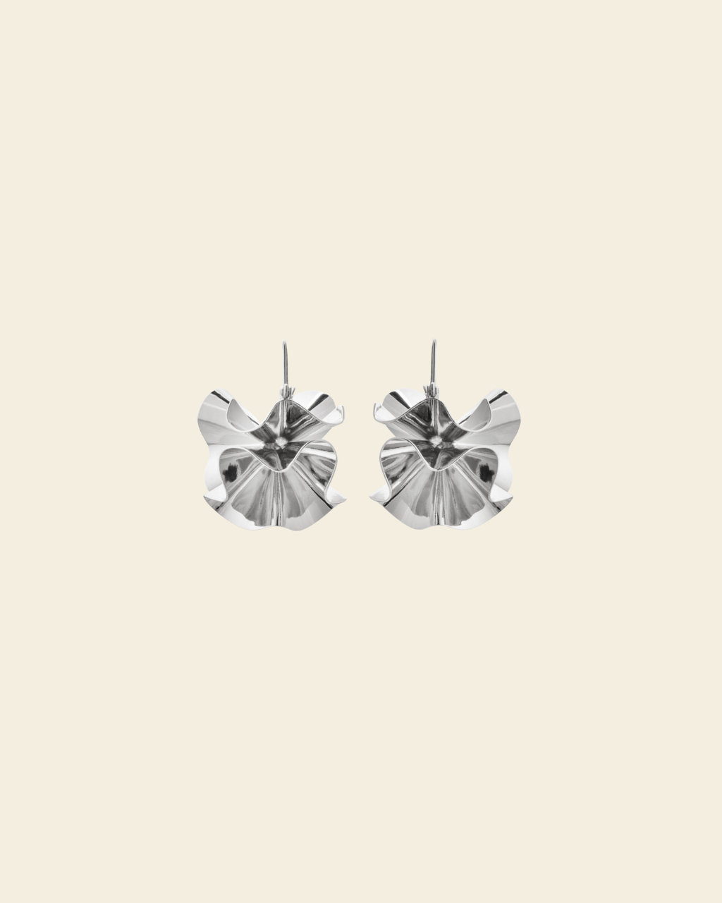 Hedvig Deco Hoops Silver