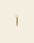Signature Petite Spike Pendant Black Spinel