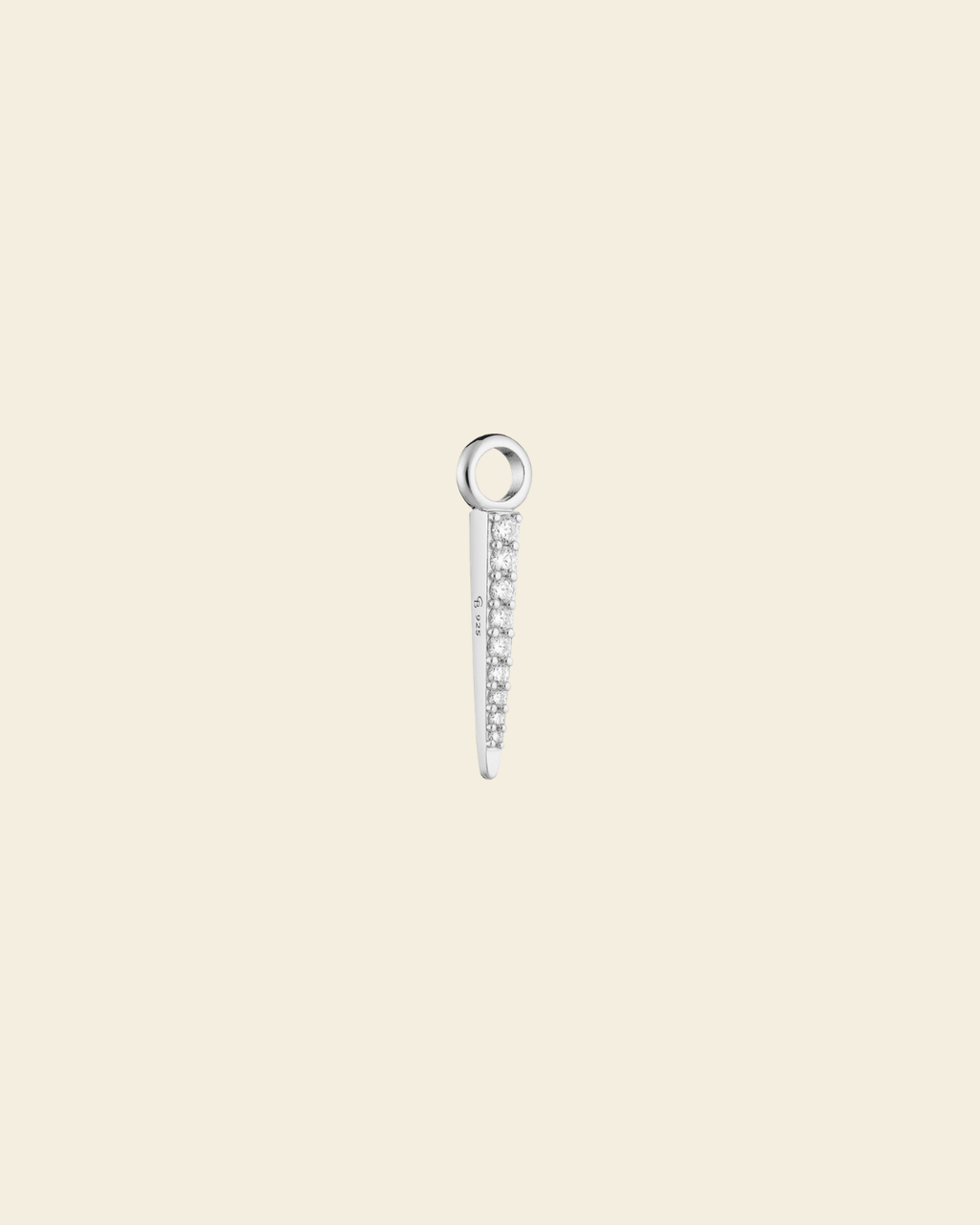 Signature Petite Spike Pendant Rock Crystal