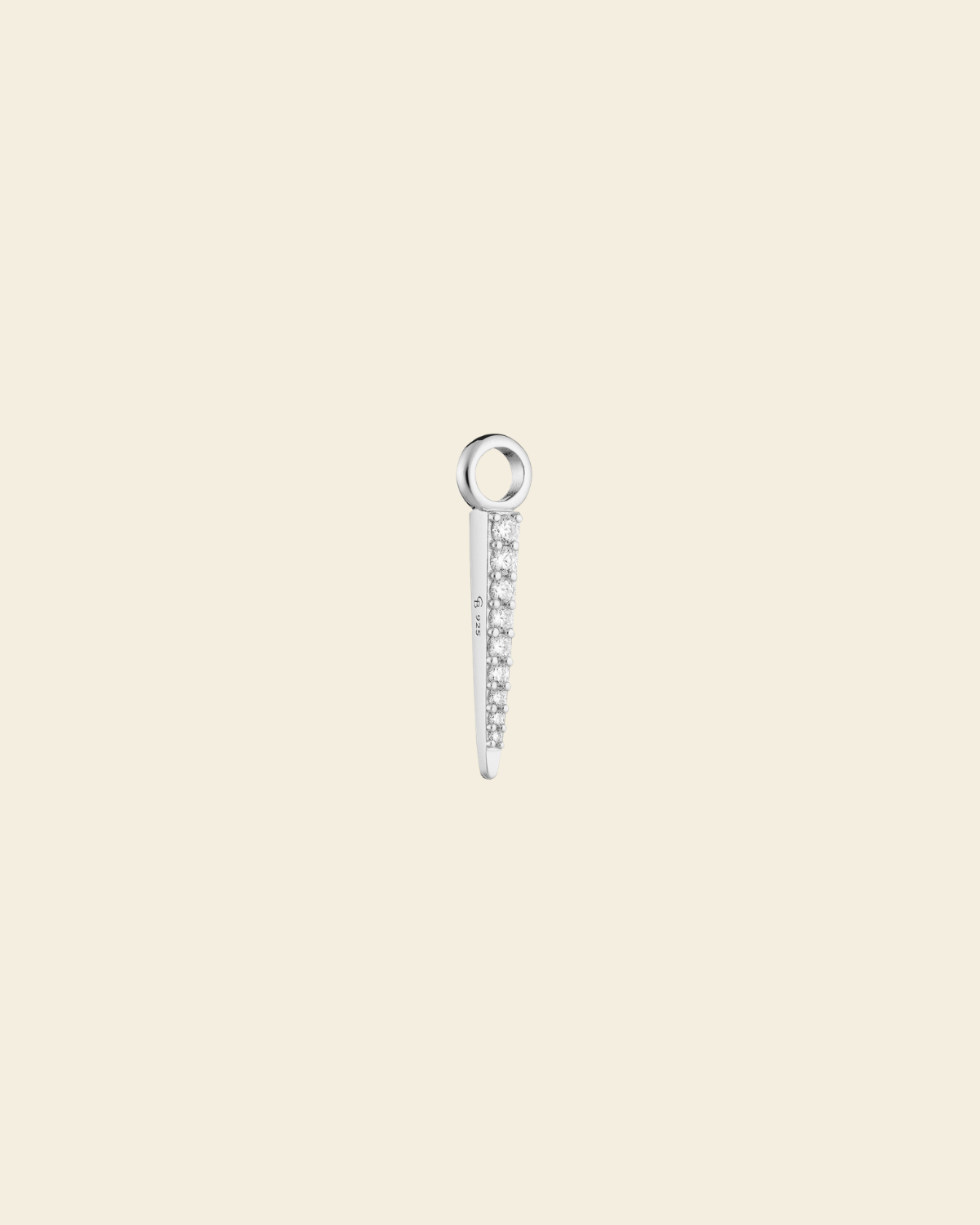 Signature Petite Spike Pendant Rock Crystal