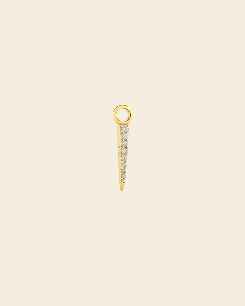 Signature Petite Spike Pendant Rock Crystal
