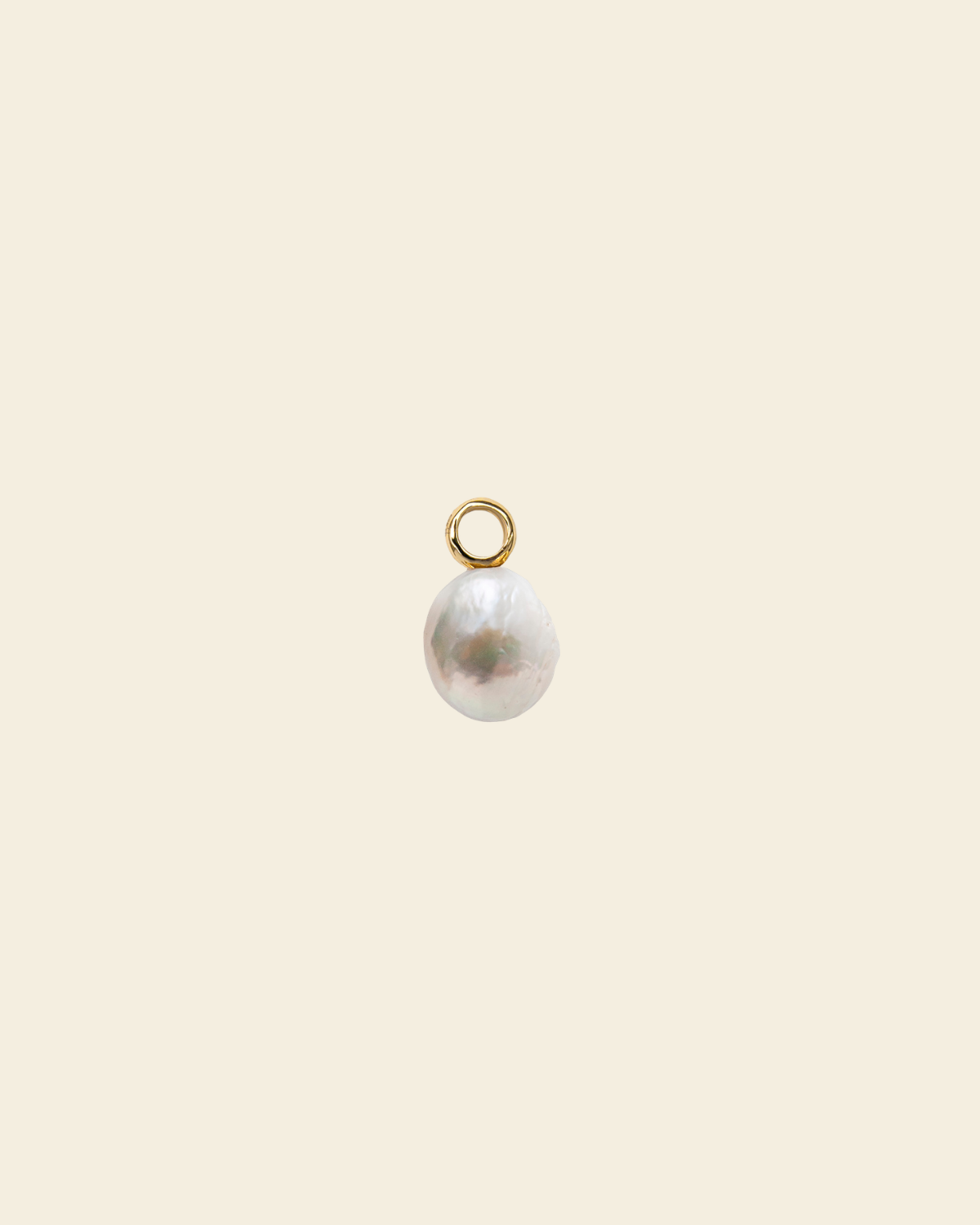 Baroque Drop Pendant White Pearl - Charlotte Bonde Sthlm