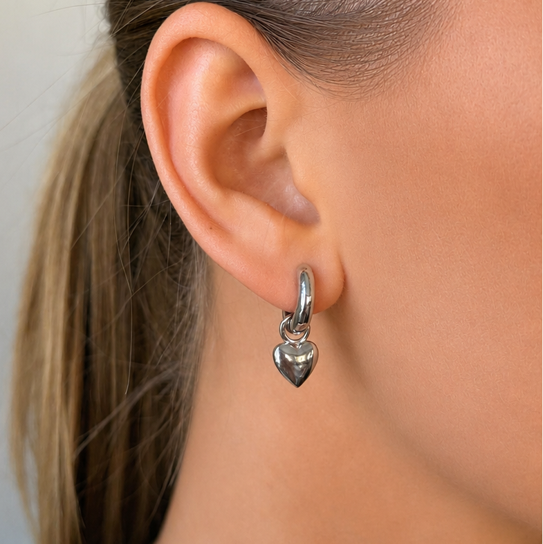 Signature Eternal Heart Mini Pendant Silver - Charlotte Bonde Sthlm