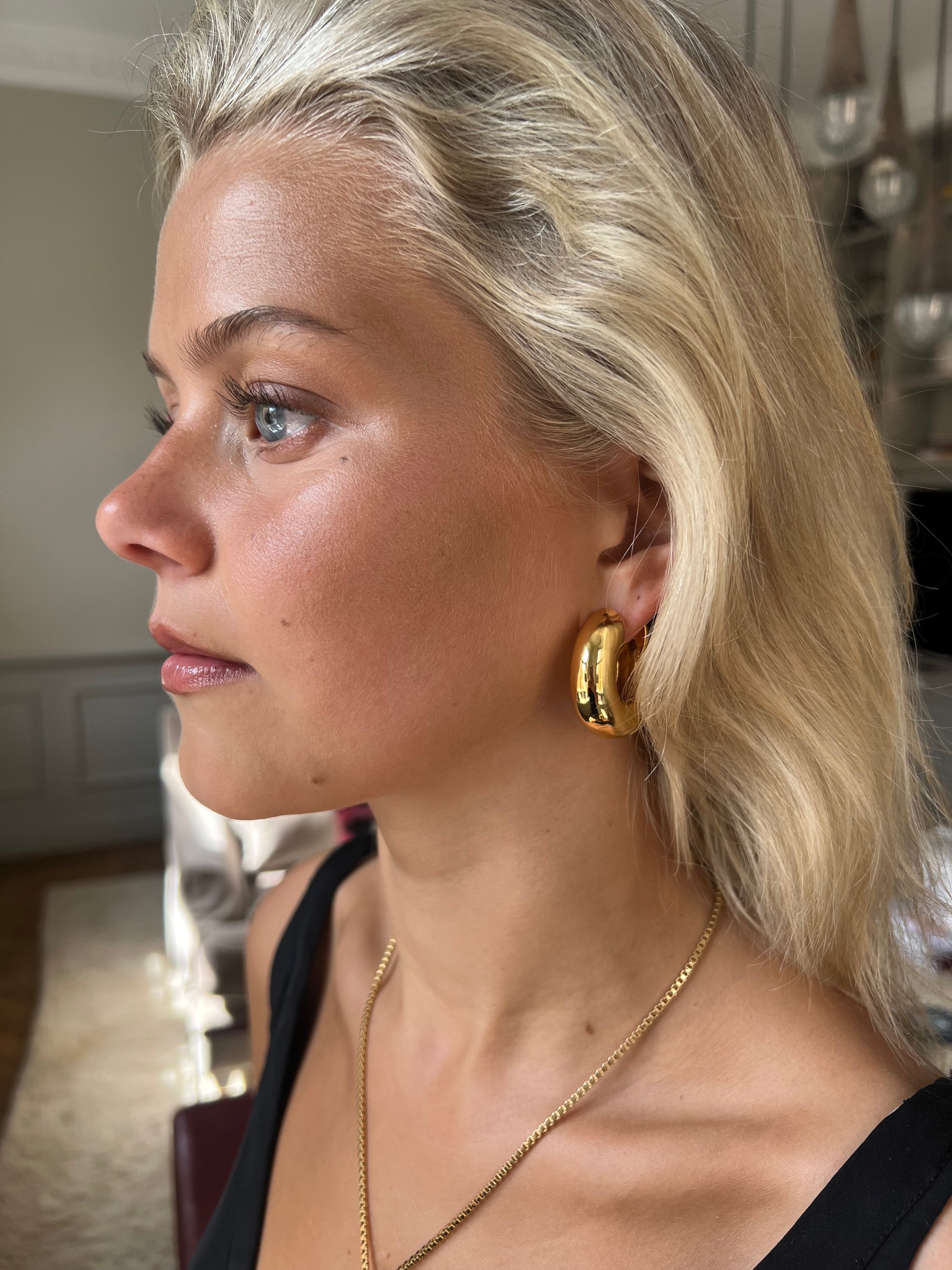 Timeless Chunky Vanity Hoops - Charlotte Bonde Sthlm