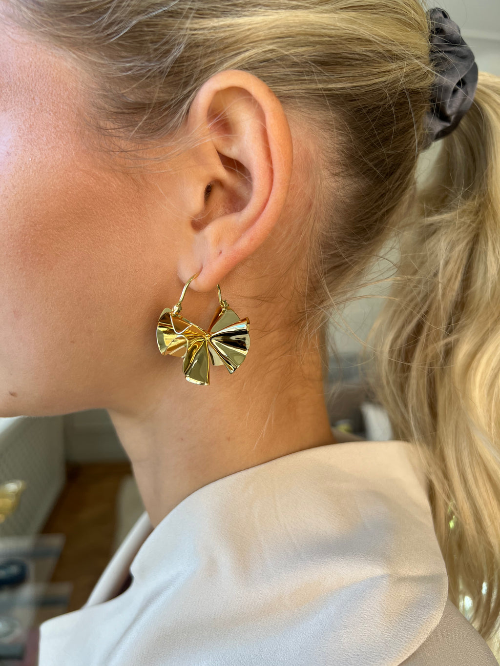 Hedvig Deco Hoops - Charlotte Bonde Sthlm