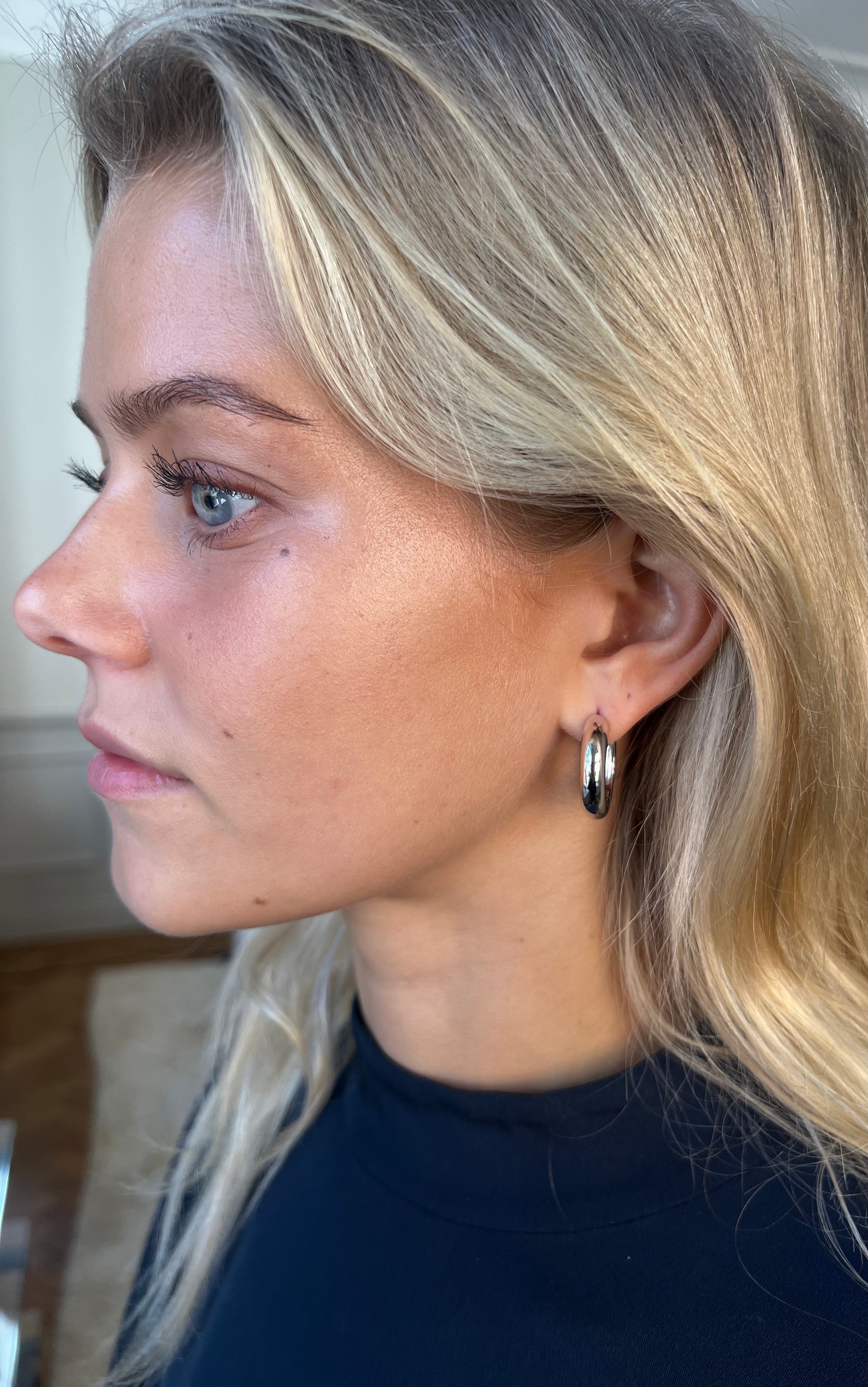 Timeless Chunky Hoops - Charlotte Bonde Sthlm