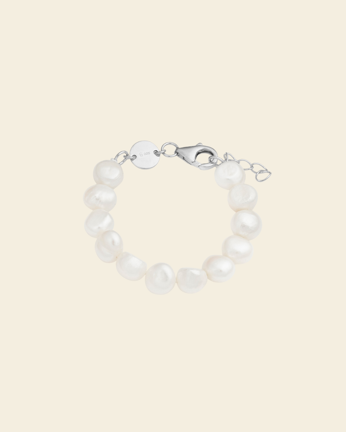 Signature Vanity White Pearl Bracelet Kids