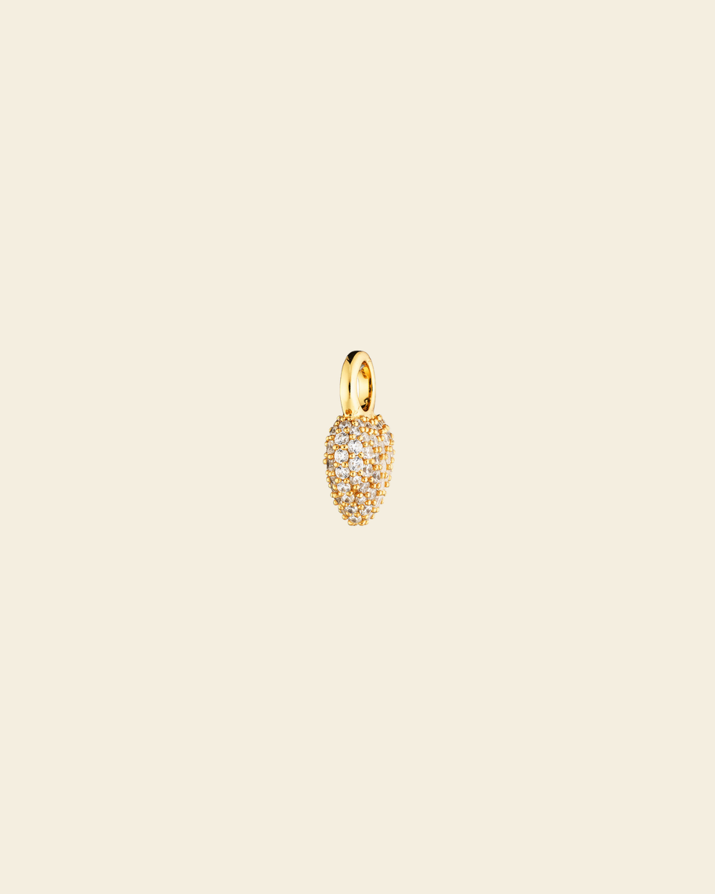 Signature Eternal Heart Mini Pendant Rock Crystal