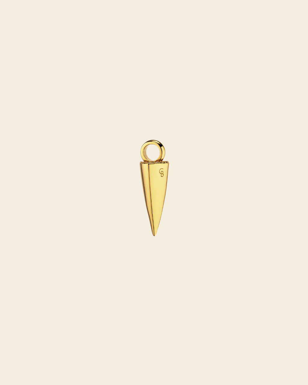 Signature Vanity Heart Pendant Rock Crystal