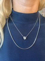 Hedvig Deco Petite Necklace Silver