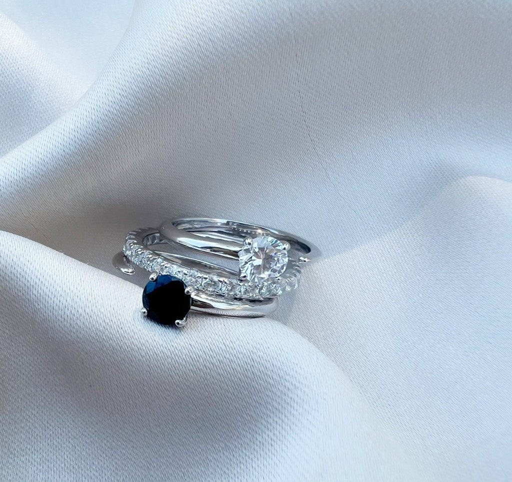 Irma Eternity Ring Rock Crystal - Charlotte Bonde Sthlm