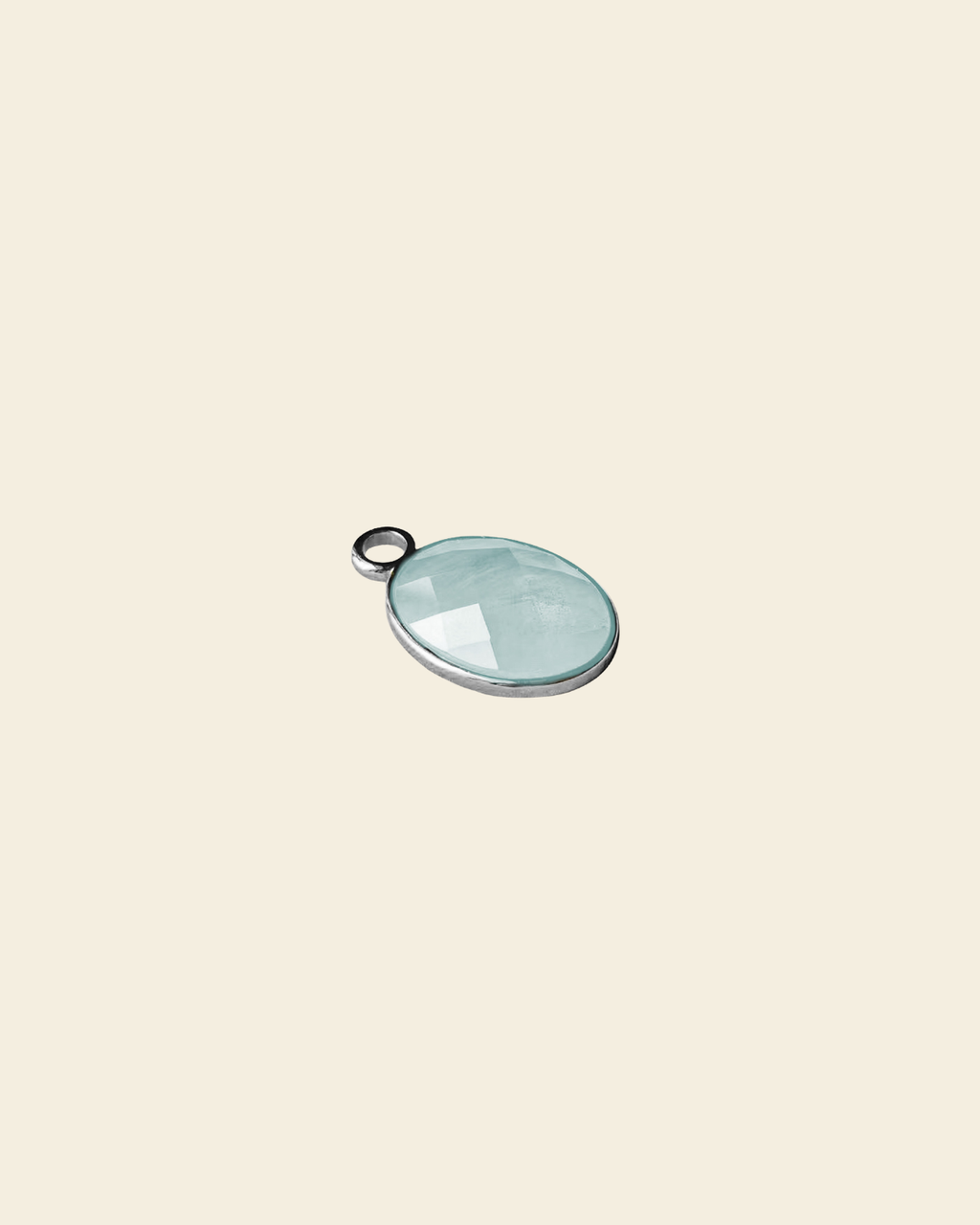 Paulina Vanity Pendant Aqua Green Silver - Charlotte Bonde Sthlm