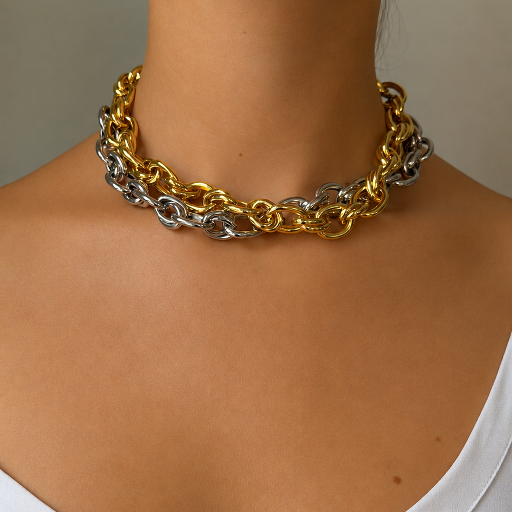 Timeless Chain Necklace Silver - Charlotte Bonde Sthlm