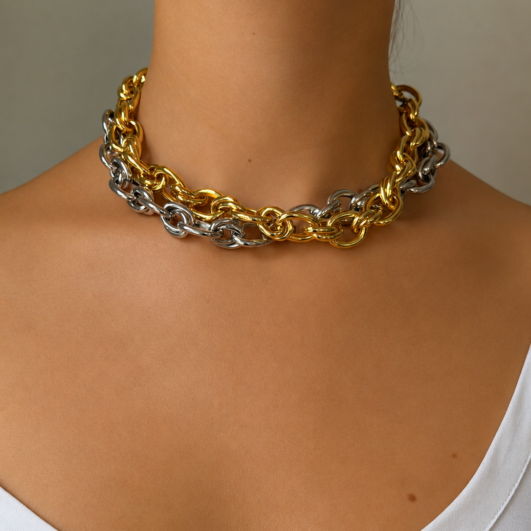 Timeless Chain Necklace Silver - Charlotte Bonde Sthlm